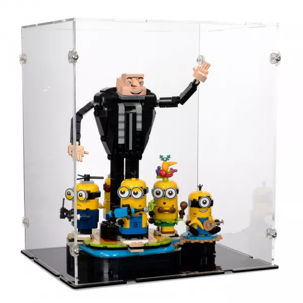 75582 Brick-Built Gru and Minions - Display Case