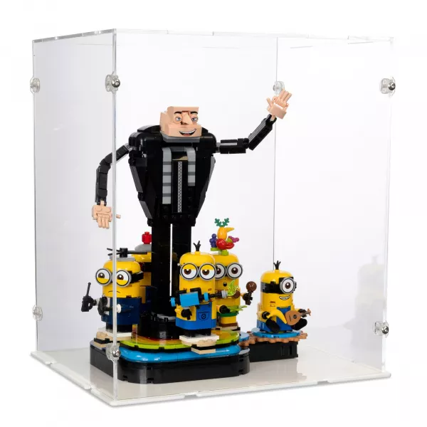 75582 Brick-Built Gru and Minions - Display Case