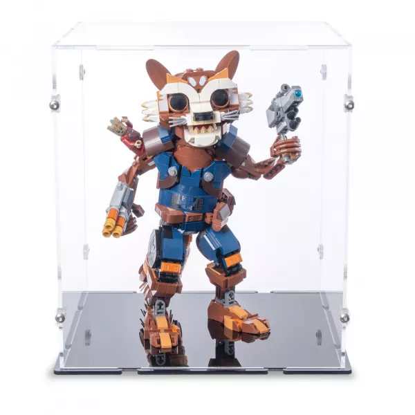 76282 Rocket & Baby Groot Display Case