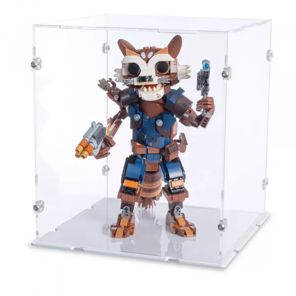 76282 Rocket & Baby Groot Display Case