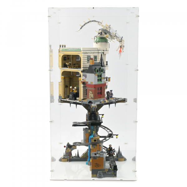 76417 / 40598 Gringotts Zaubererbank + Verlies - Acryl Vitrine Lego