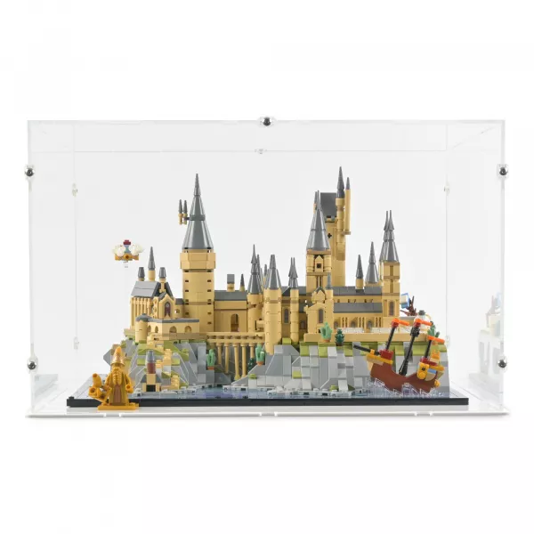 76419 Schloss Hogwarts mit Schlossgelände - Acryl Vitrine