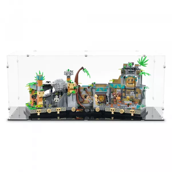 77015 Indiana Jones - Tempel des goldenen Götzen - Acryl Vitrine