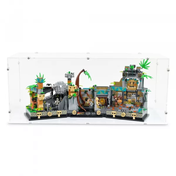 77015 Indiana Jones - Tempel des goldenen Götzen - Acryl Vitrine
