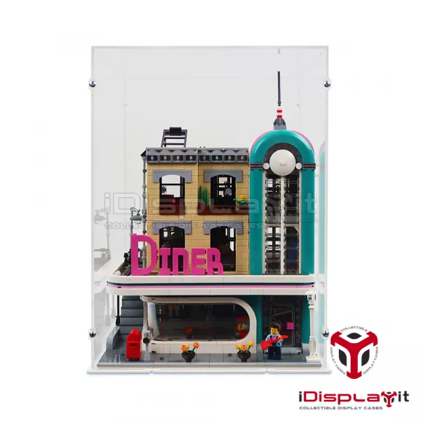 Lego 10190, 10218, 10243, 10246, 10251, 10260, 10264 Modular Buildings - Display Case