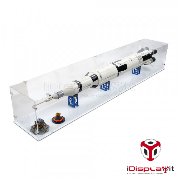 lego saturn 5 display