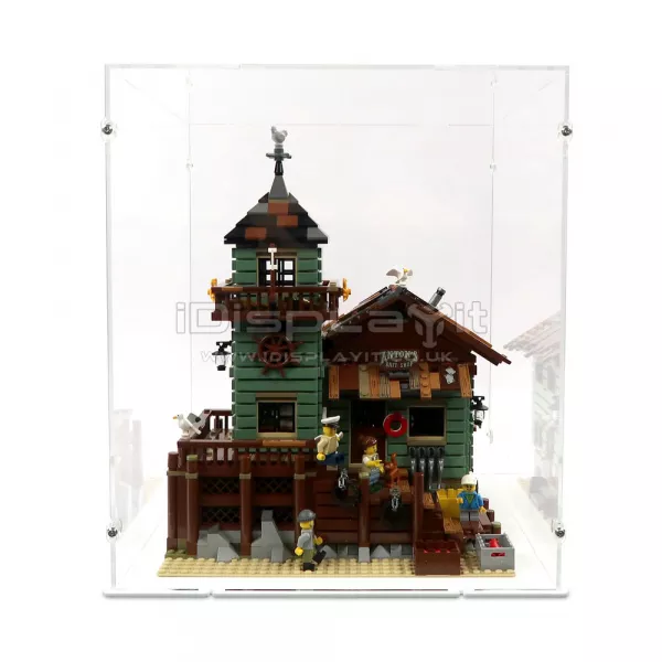 Acrylic Displays for your Lego Models-Lego 21310 Old Fishing Store