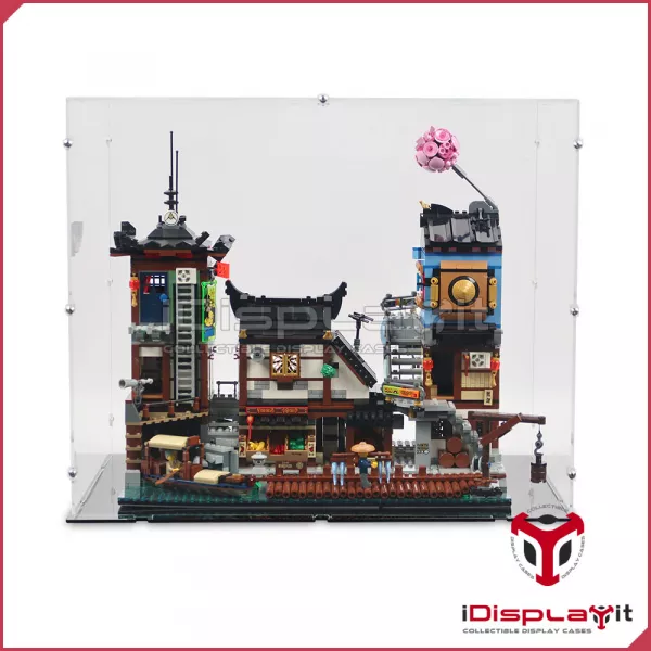 Lego 70657 Ninjago City Hafen - Acryl Vitrine