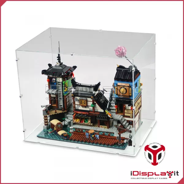 Lego 70657 Ninjago City Hafen - Acryl Vitrine