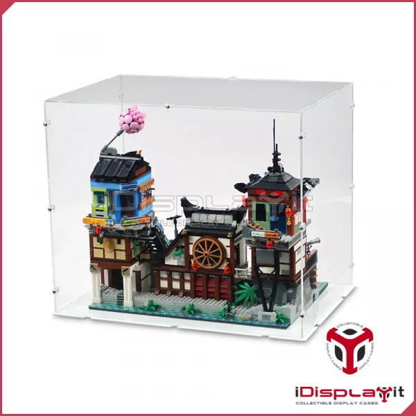 Lego 70657 Ninjago City Hafen - Acryl Vitrine