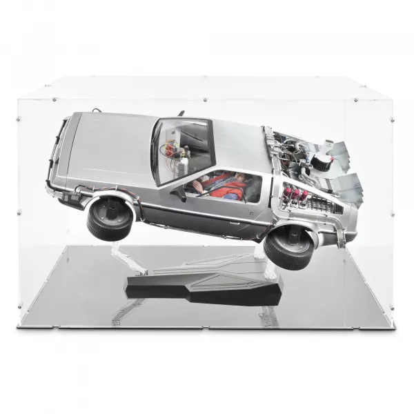 1/6 Scale DeLorean Time Machine Display Case for Hot Toys MMS636