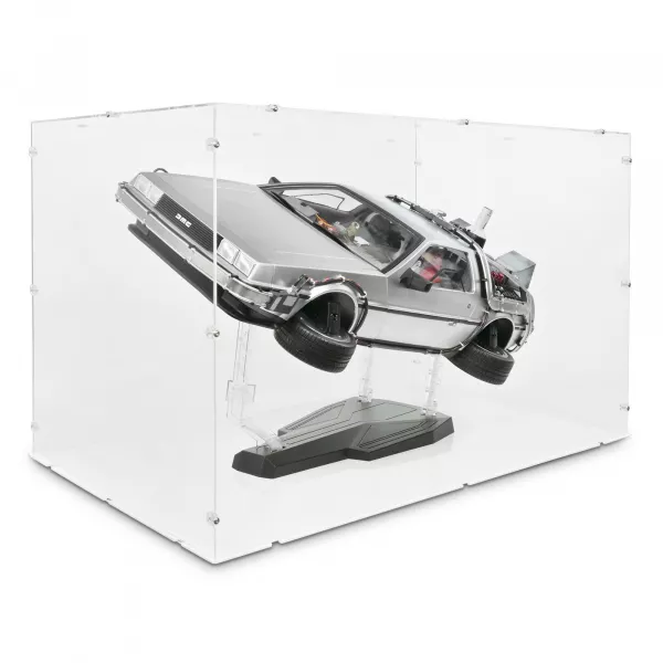 1/6 Scale DeLorean Time Machine Display Case for Hot Toys MMS636