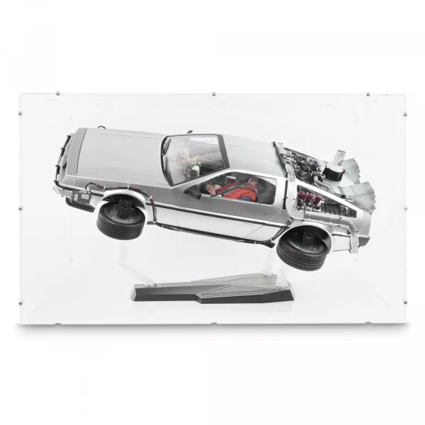 1/6 Scale DeLorean Time Machine Display Case for Hot Toys MMS636