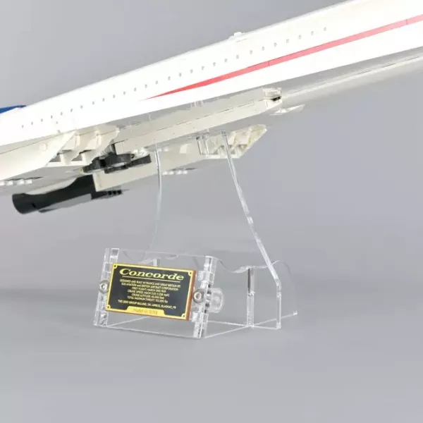10318 Acrylständer für Lego Concorde