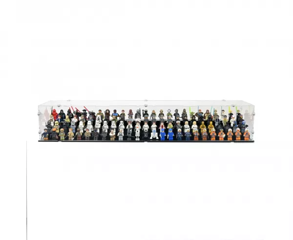 100 Lego Minifiguren - Acryl Vitrine