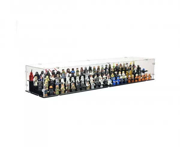 100 Lego Minifiguren - Acryl Vitrine