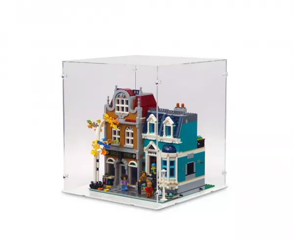 10270 Buchhandlung - Acryl Vitrine Lego