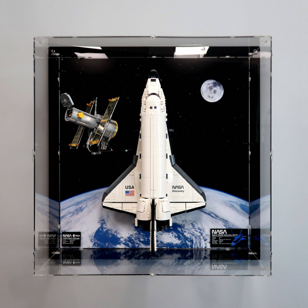 Acrylic Display case for NASA Space Shuttle Discovery 10283 
