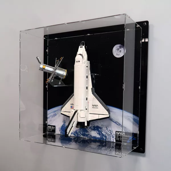 Lego 10283 NASA Space Shuttle Discovery Wall Display Case