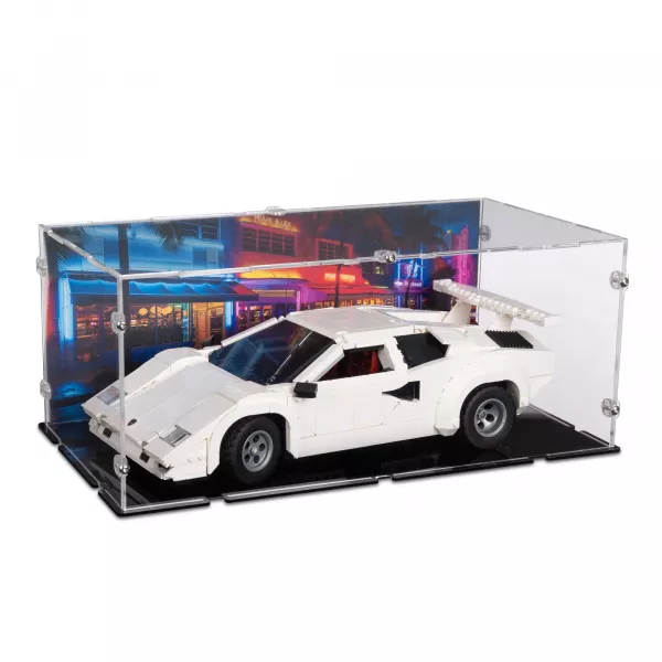 10337 Lamborghini Countach 5000 Quattrovalvole - Acryl Vitrine Lego