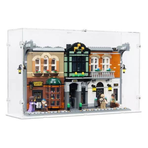 10351 Sherlock Holmes: Bücherstütze (geöffnet) - Acryl Vitrine Lego