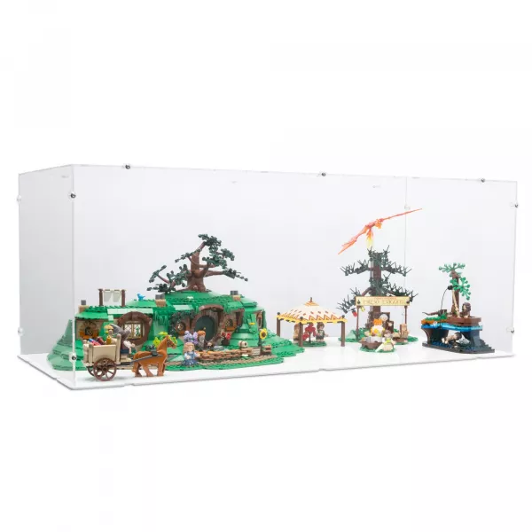 10354 Der Herr der Ringe: Das Auenland - Acryl Vitrine Lego