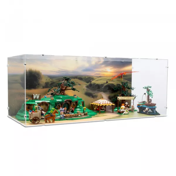 10354 Der Herr der Ringe: Das Auenland - Acryl Vitrine Lego