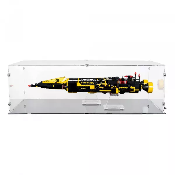 10355 Blacktron Renegade & Ständer - Acryl Vitrine Lego