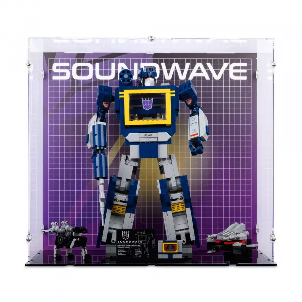 10358 Transformers Soundwave - Display Case