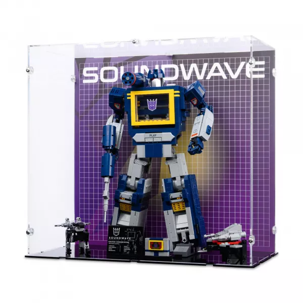 10358 Transformers Soundwave - Display Case