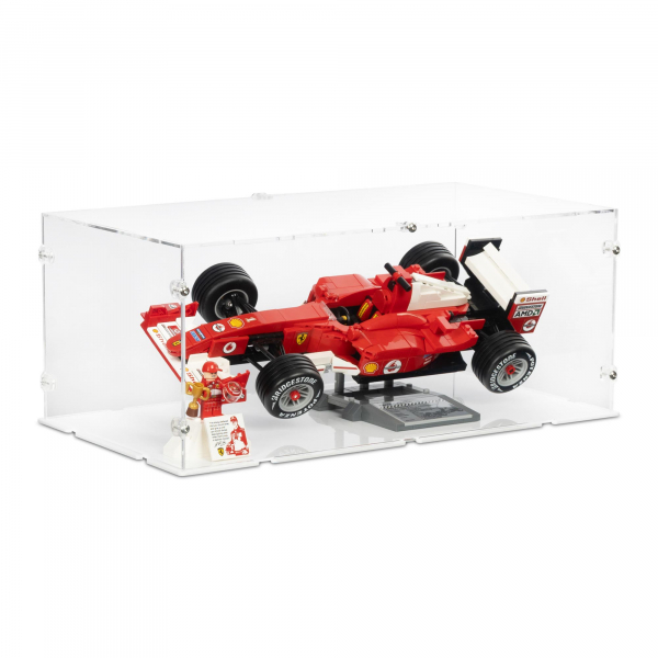 11375 Ferrari F2004 und Michael Schumacher - Acryl Vitrine Lego