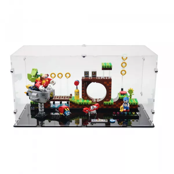 21331 Sonic the Hedgehog – Green Hill Zone - Acryl Vitrine Lego