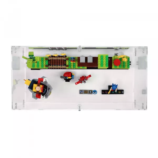 21331 Sonic the Hedgehog – Green Hill Zone - Acryl Vitrine Lego