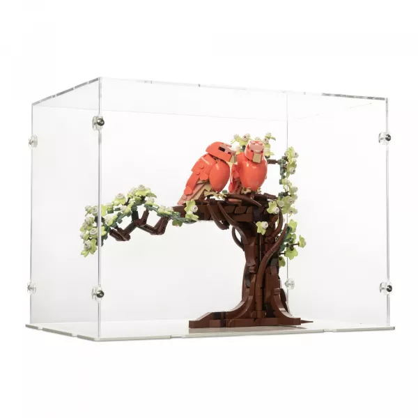 21365 Turteltauben - Acryl Vitrine