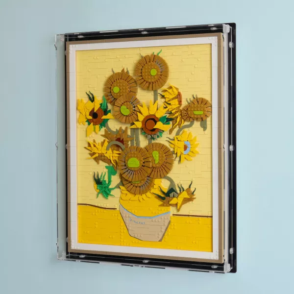 31215 Vincent Van Gogh Sunflowers Wall Mounted Display Case