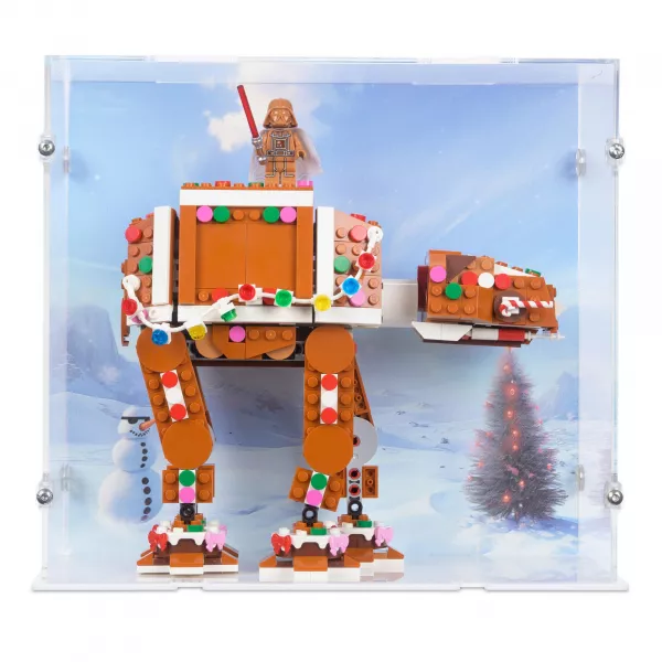 40806 Gingerbread AT-AT Walker - Display Case