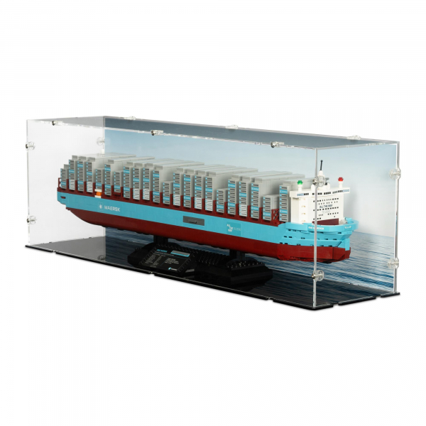 40955 Maersk-Containerschiff mit Zweistoffantrieb - Acryl Vitrine Lego