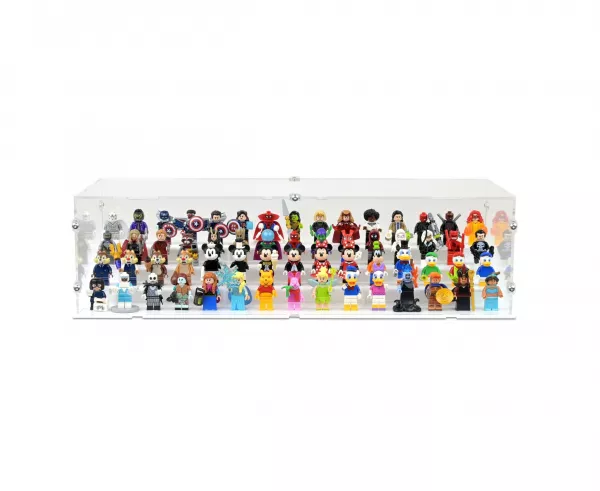 60 LEGO Minifigures Display Case