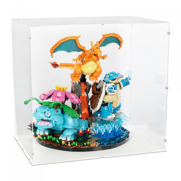 75153 Pokémon Venusaur, Charizard and Blastoise - Display Case