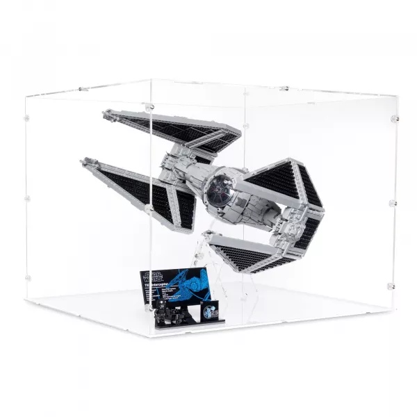 75382 TIE-Abfangjäger - Acryl Vitrine XL & Ständer