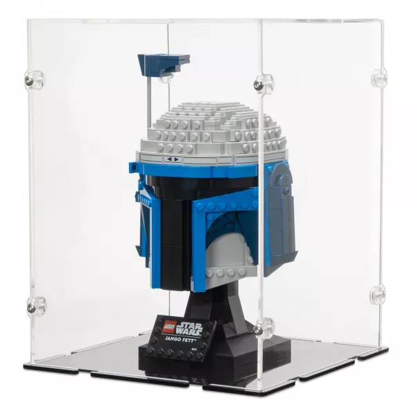 75274 + 75276 + 75277 + 75304 + 75305 + 75327 + 75328 + 75343 + 75429 + 75408 Star Wars Helme - Acryl Vitrine Lego