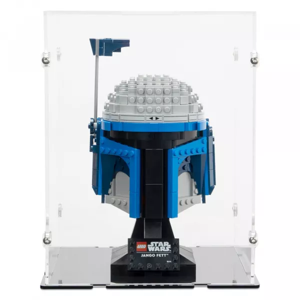 75274 + 75276 + 75277 + 75304 + 75305 + 75327 + 75328 + 75343 + 75429 + 75408 Star Wars Helme - Acryl Vitrine Lego