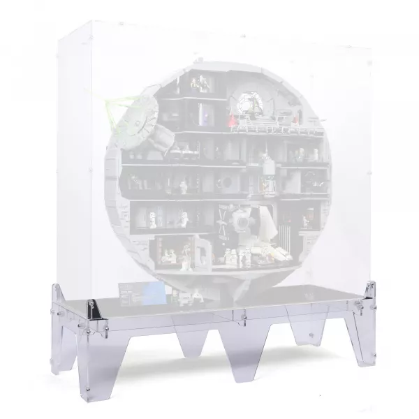 iRise Stand for 75419 Death Star or 75397 Jabbas Sail Barge Display Cases
