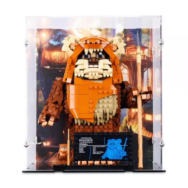 75430 Wicket the Ewok - Display Case