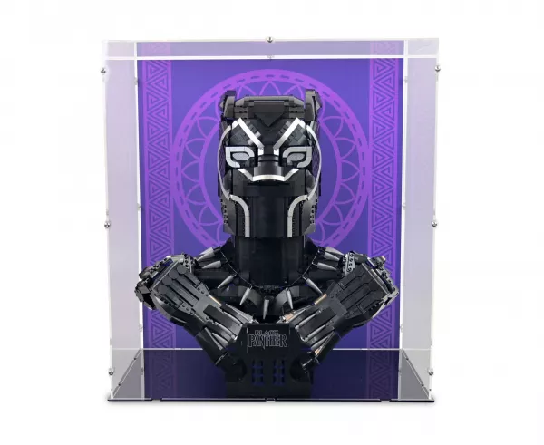 76215 Black Panther - Acryl Vitrine Lego