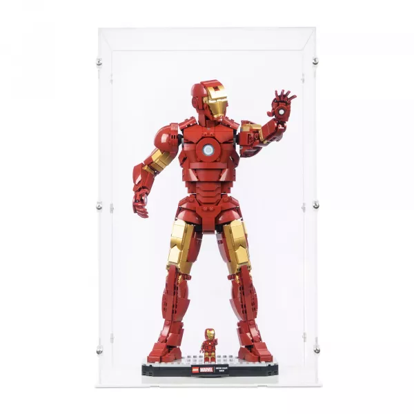 76344 Iron Man Mark 3 Sammleredition - Acryl Vitrine Lego