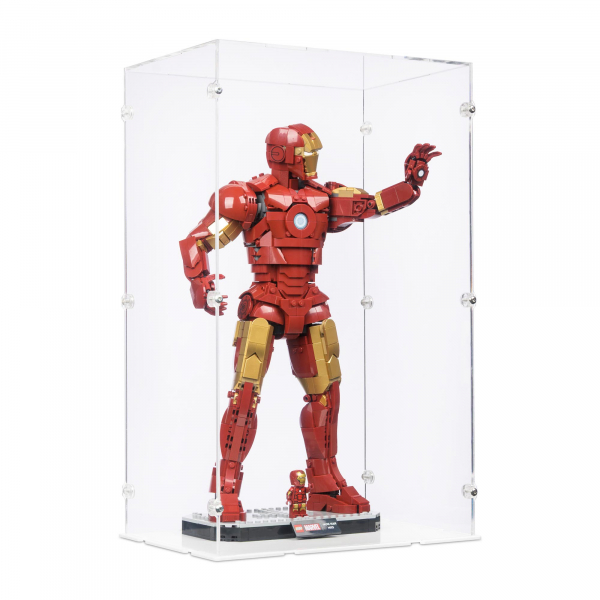 76344 Iron Man Mark 3 Sammleredition - Acryl Vitrine Lego