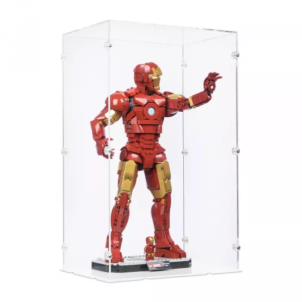 76344 Iron Man Mark 3 Sammleredition - Acryl Vitrine Lego