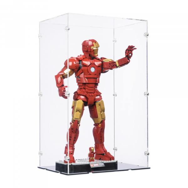76344 Iron Man Mark 3 Sammleredition - Acryl Vitrine Lego