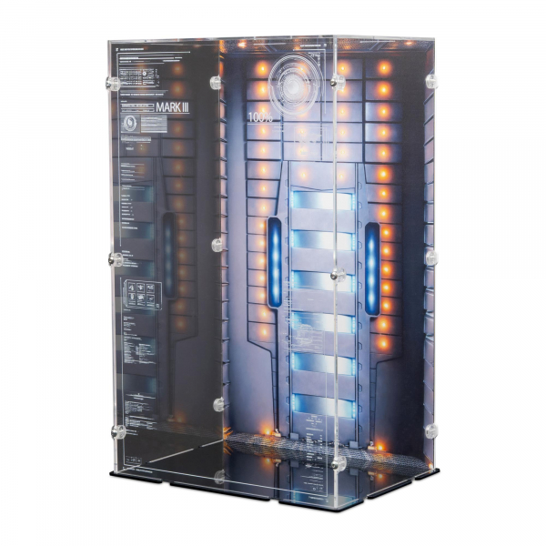 76344 Iron Man Mark 3 Sammleredition - Acryl Vitrine Lego